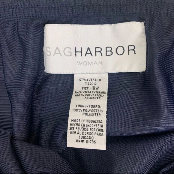 Vintage Sag Harbor Y2K 90s Paisley Floral Print Skirt Blue Neon Green size 18 - Picture 2 of 5